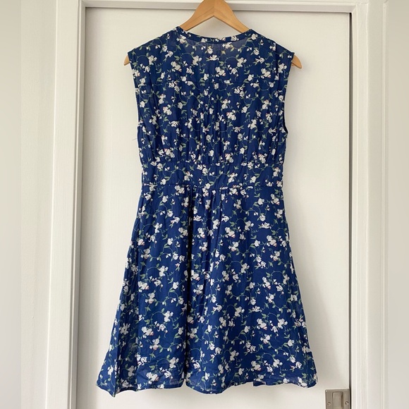 Quicksilver Floral Cotton Dress, Size M - Picture 3 of 11